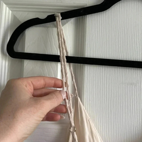 Fashion on Earth Cream Dress size L - Picture 7 of 9